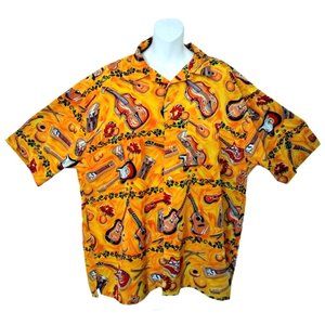 Vintage  BOX OFFICE ISLAND  Hawaiian Shirt